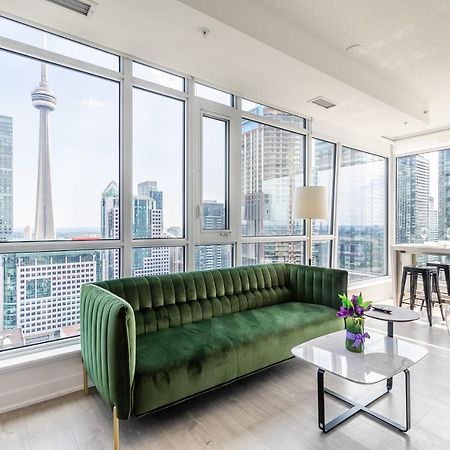 Luxury 2 Bedroom In The Heart Of Entertainment District W/ Cn Tower View Toronto Exterior foto