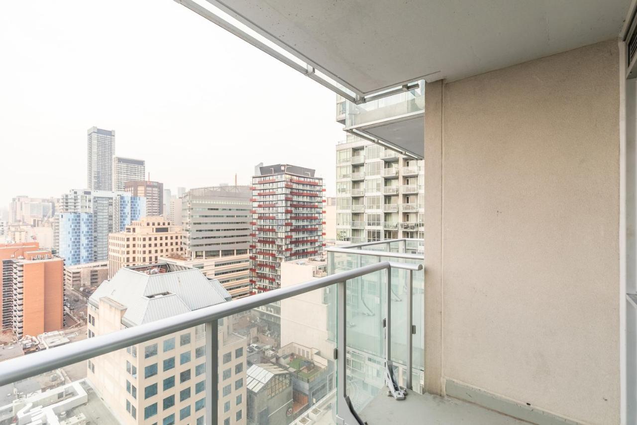 Luxury 2 Bedroom In The Heart Of Entertainment District W/ Cn Tower View Toronto Exterior foto