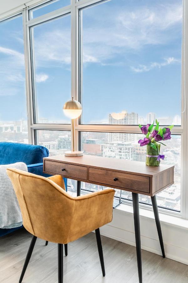 Luxury 2 Bedroom In The Heart Of Entertainment District W/ Cn Tower View Toronto Exterior foto