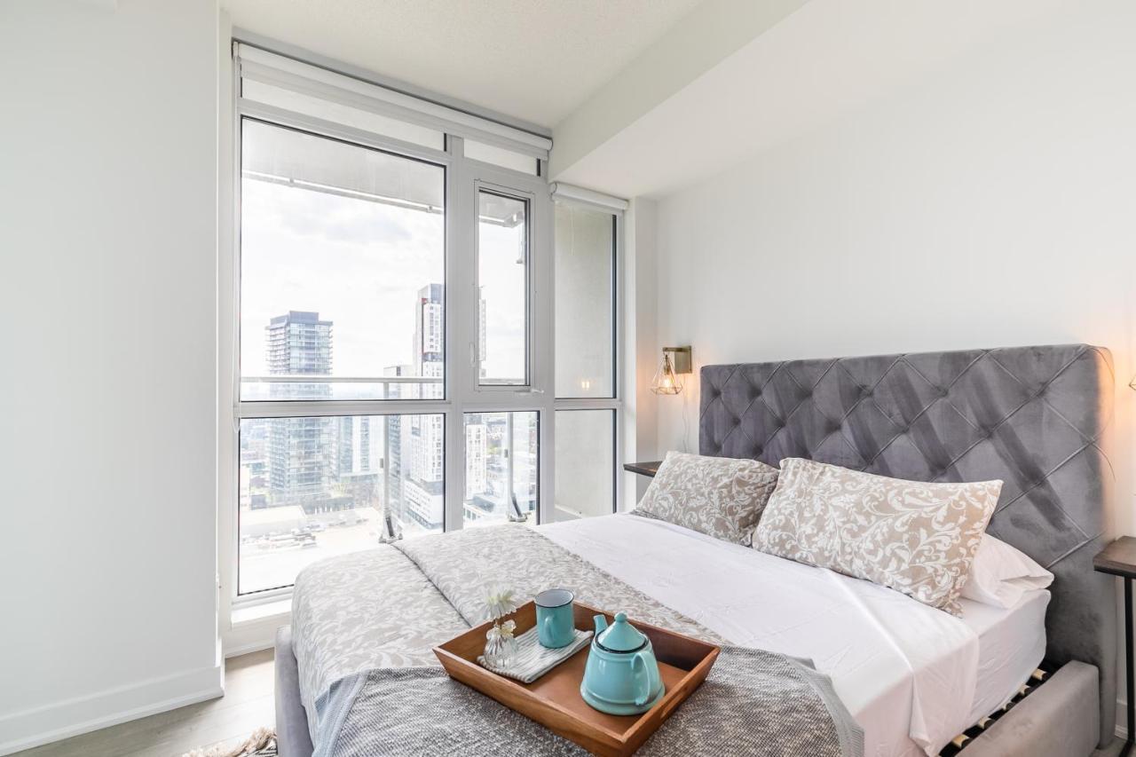 Luxury 2 Bedroom In The Heart Of Entertainment District W/ Cn Tower View Toronto Exterior foto